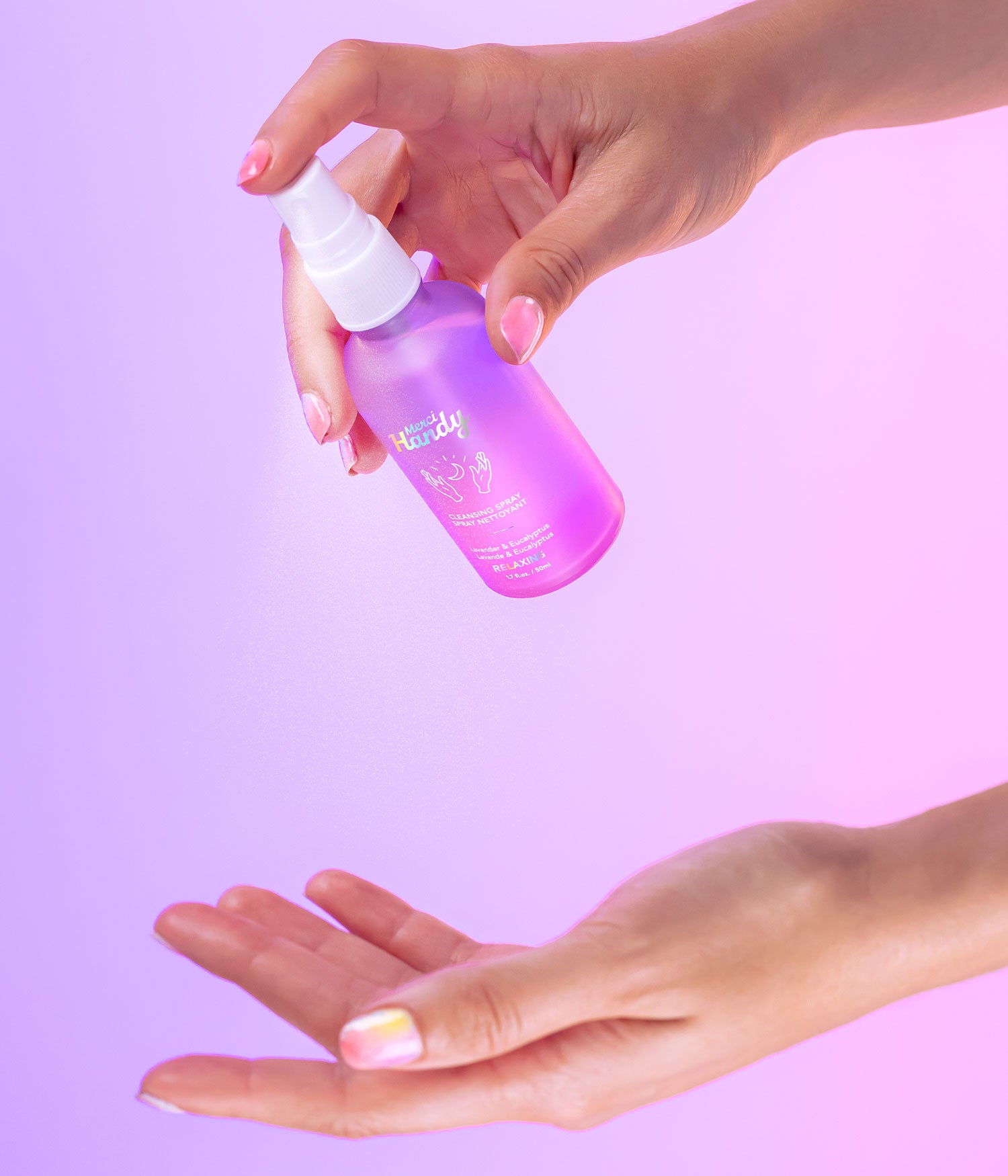 Spray Mains Nettoyant Relaxant – Merci Handy FR