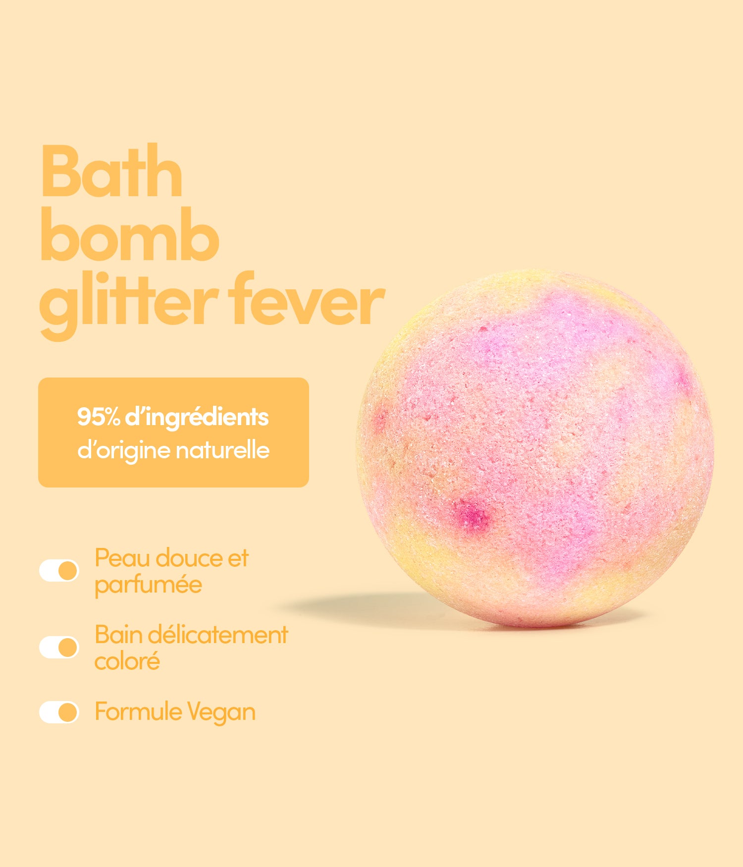 Glitter Fever Bath Bomb