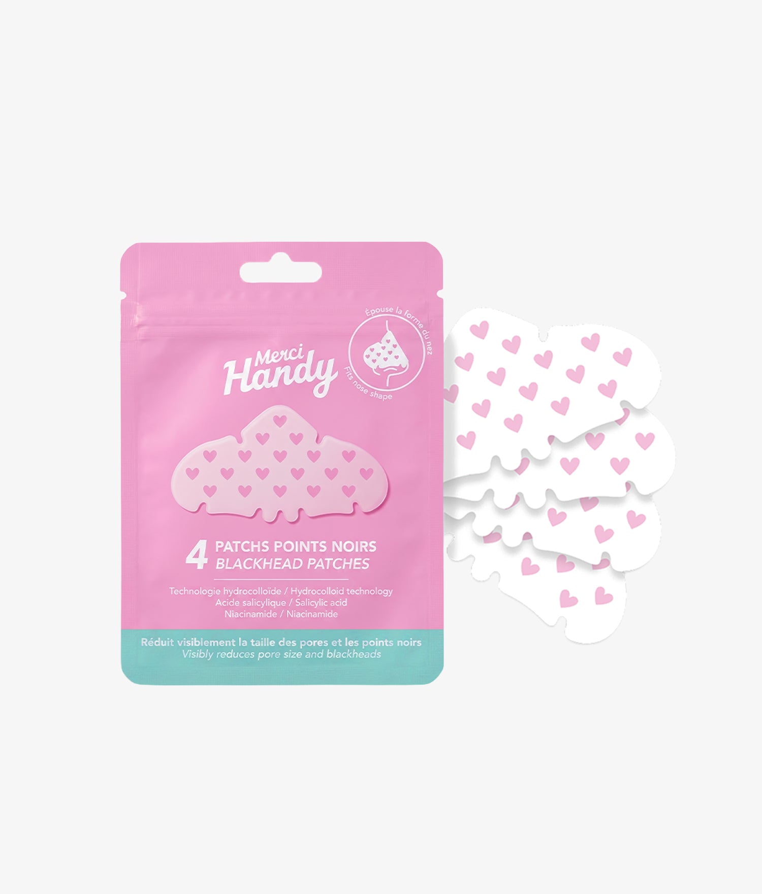 4 Patchs Nez Hydrocolloïdes