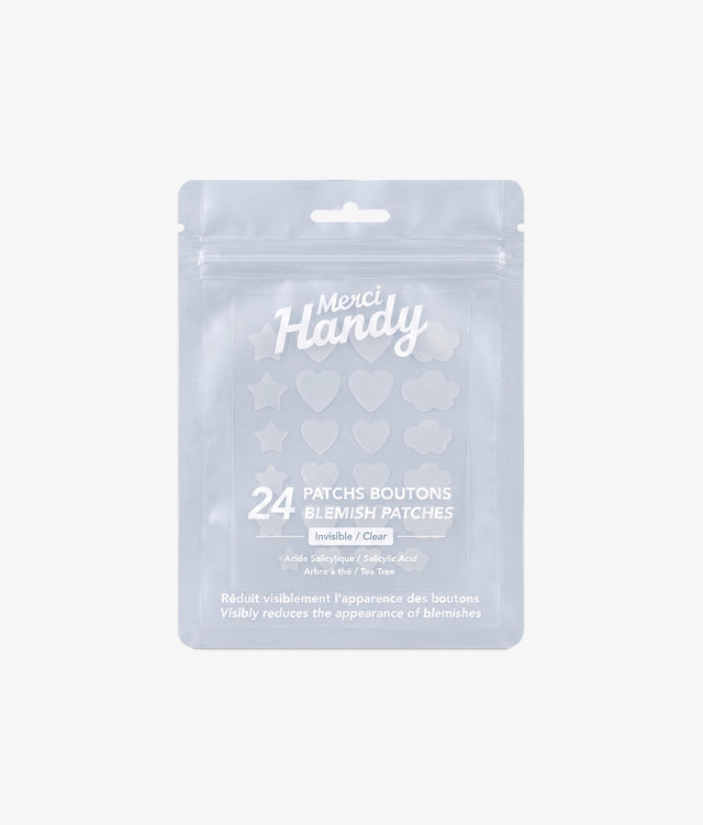 24 Patchs Boutons Invisibles