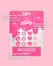 24 Patchs Boutons donuts