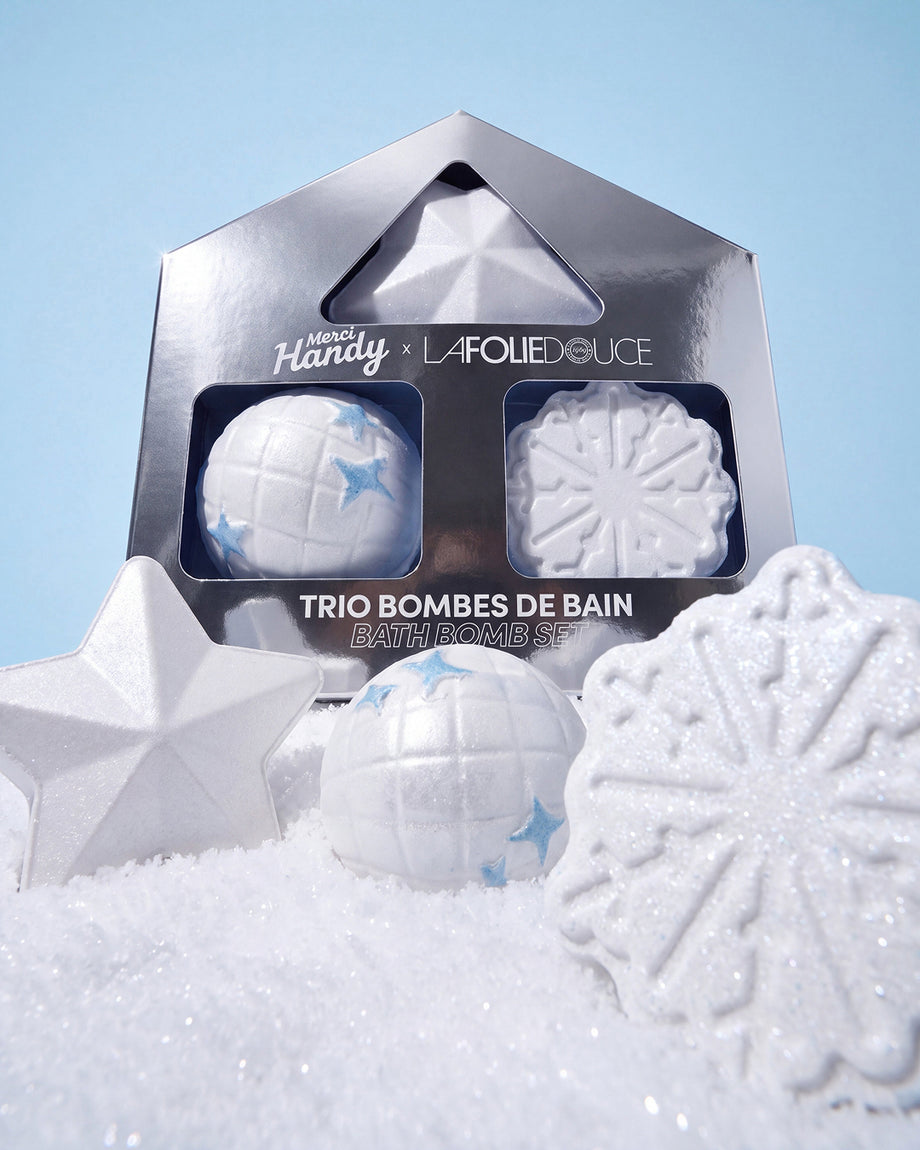 Trio Bombes de Bain x La Folie Douce™