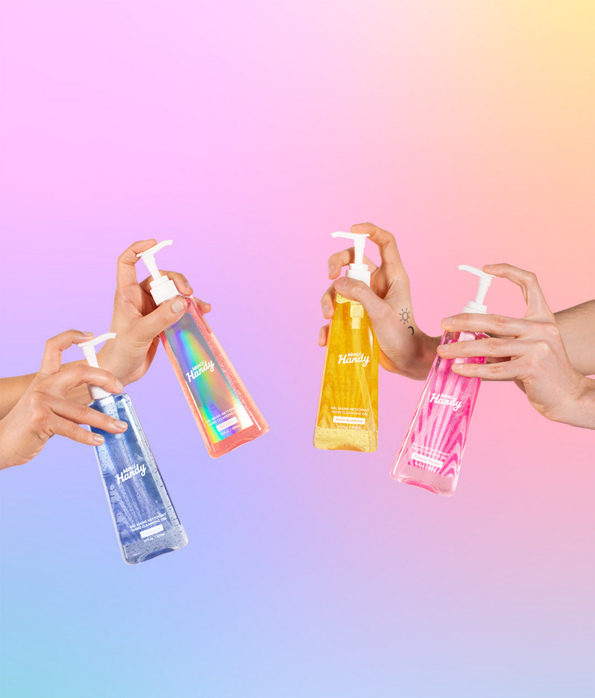 Hand Cleansing Gel Namaste Large Size